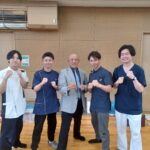 新極真空手大会ドクターで参加　会長と